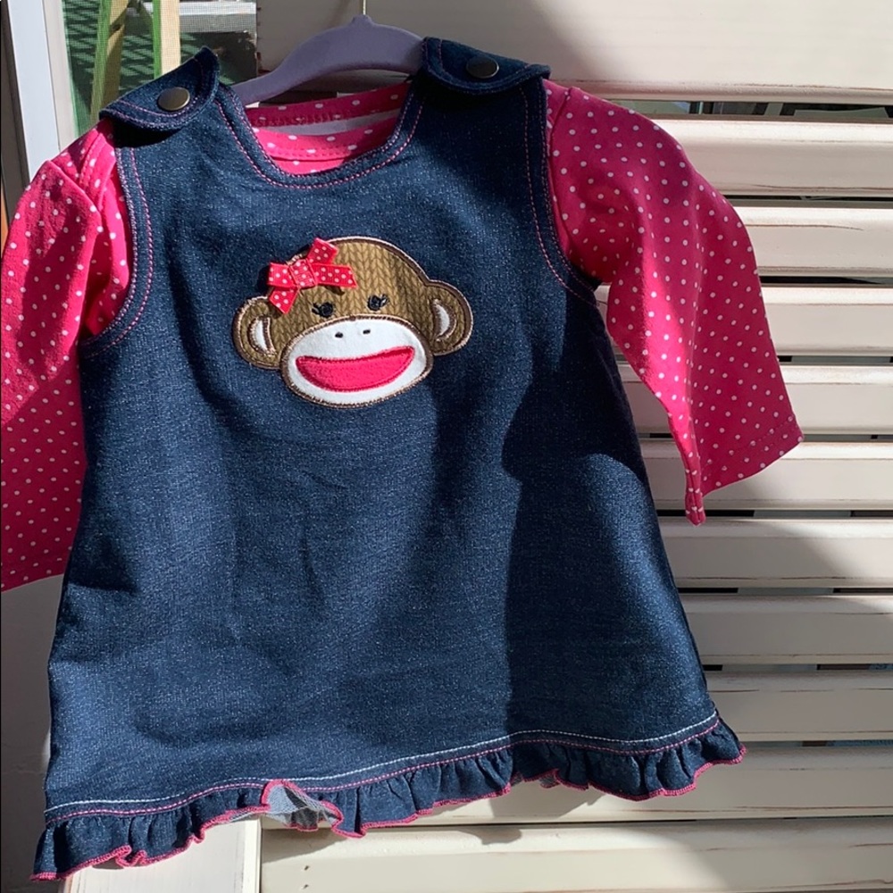 Monkey Jumper and shirt